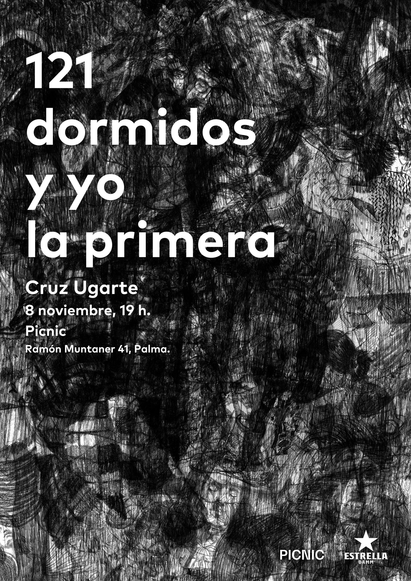 Exposición de la serie «121 dormidos y yo la primera»